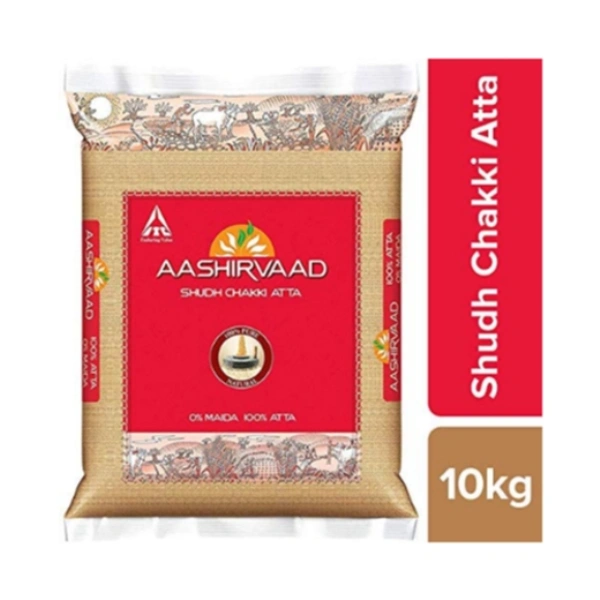 Aashirvaad Shudh Chakki Atta - 10 kg